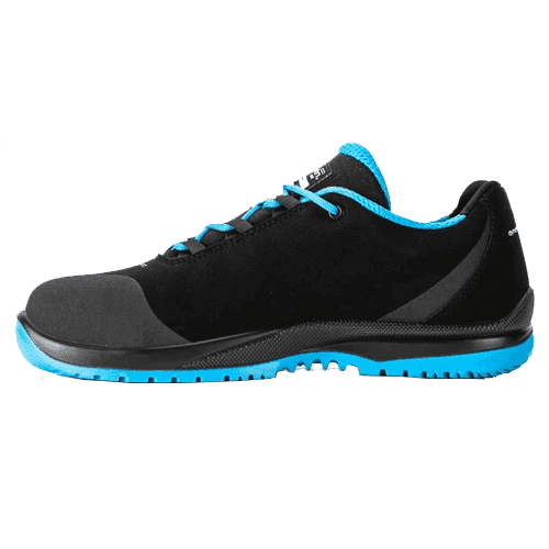 Sixton safety shoes Cuban S3 - black/blue detail 2