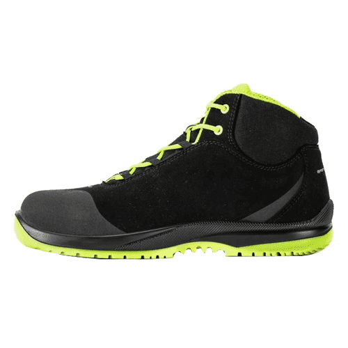 Sixton safety shoes Cuban High S3 - black/yellow detail 2