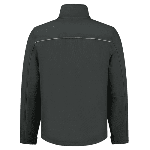Tricorp soft shell jacket - dark grey detail 2