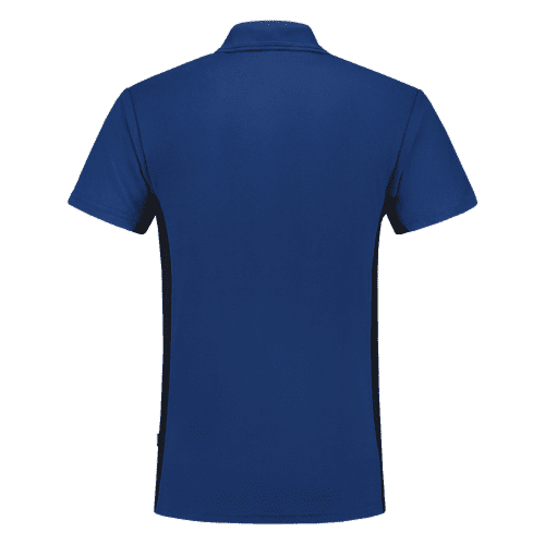 Tricorp polo shirt Bicolor - royal blue/navy detail 2