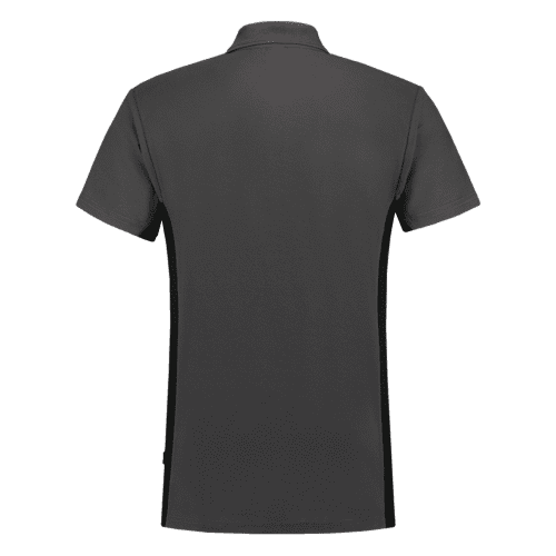 Tricorp polo shirt Bicolor - dark grey/black detail 2