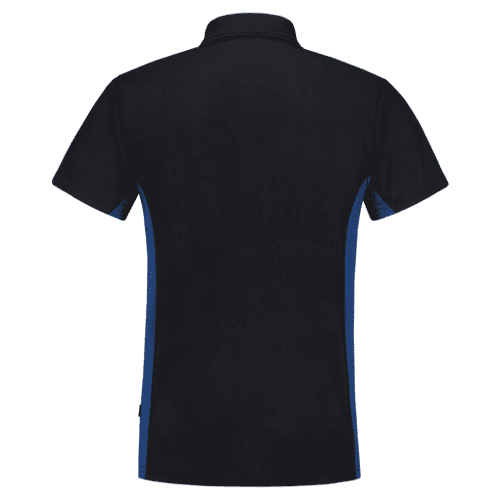 Tricorp polo shirt Bicolor - navy/royal blue detail 2