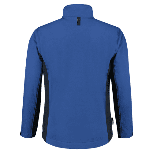 Tricorp soft Shell jacket bi-color - roya lblue/navy detail 2