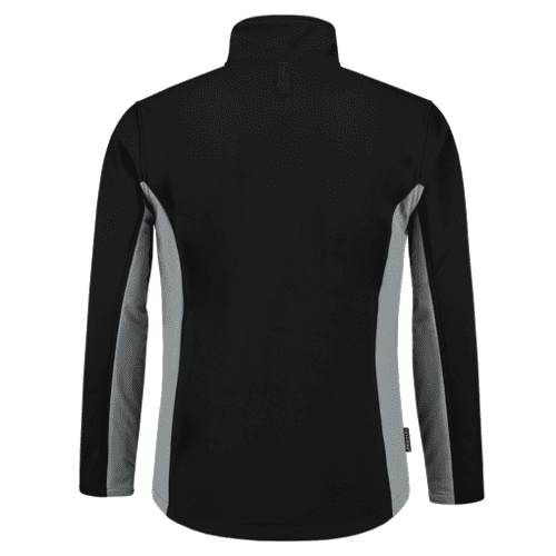 Tricorp soft Shell jacket bi-color - black/grey detail 2