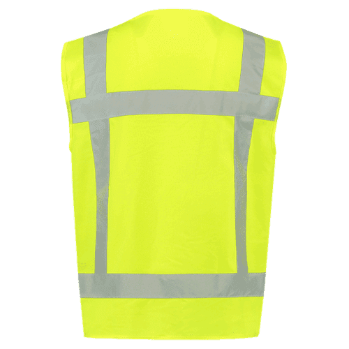 High visibility waistcoat - yellow (V-RWS) detail 2