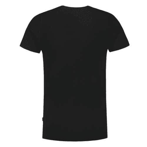 Tricorp T-shirt V-neck fitted - black detail 2