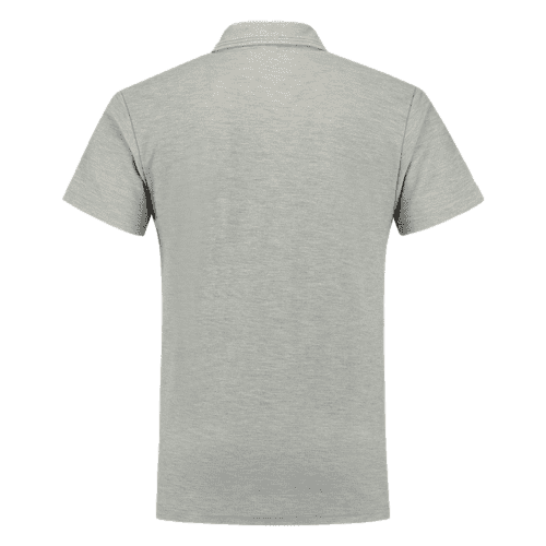 Tricorp poloshirt fitted 180g - grey melange detail 2