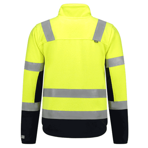 Tricorp multi-standard bi-colour fleece jacket, yellow-ink, size XL detail 2