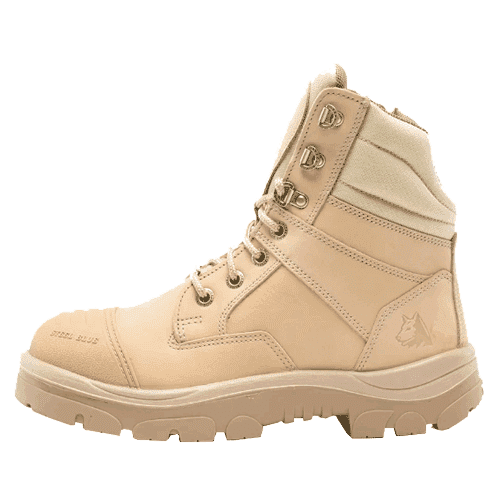 Steel Blue safety shoes Southern Cross Zip S3 - sand detail 2