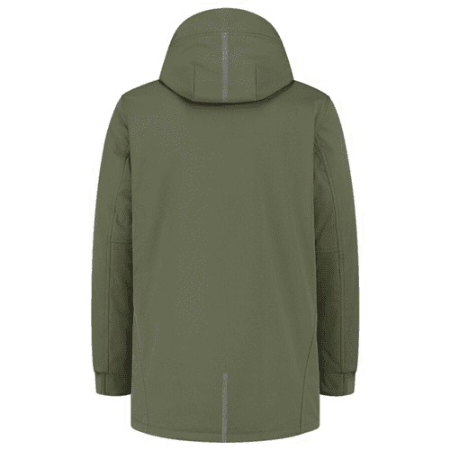 Tricorp winter parka Softshell Rewear - army detail 2