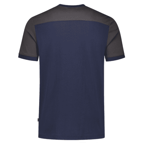 Tricorp T-shirt Bicolor Contrasting Seams - ink/dark grey detail 2