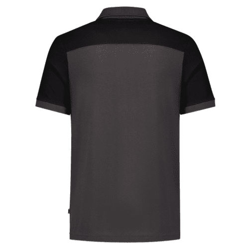 Tricorp polo shirt Bicolor seams - dark grey/black detail 2