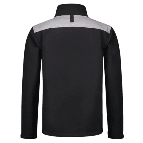 Tricorp softshell jacket Bicolor seams - black/grey detail 2