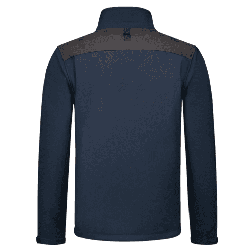 Tricorp softshell jacket Bicolor seams - ink/dark grey detail 2