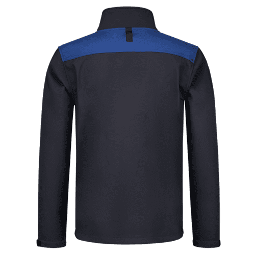 Tricorp softshell jacket Bicolor seams - navy/royal blue detail 2