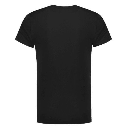 Tricorp T-shirt CoolDry Bamboo fitted - black detail 2