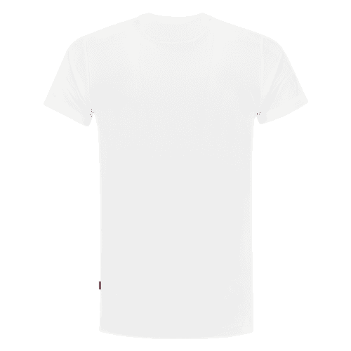 Tricorp T-shirt CoolDry Bamboo fitted - white detail 2