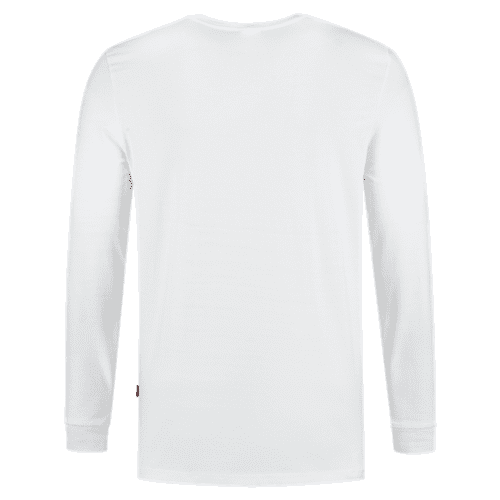 Tricorp T-shirt met lange mouwen 60°C wasbaar - white detail 2
