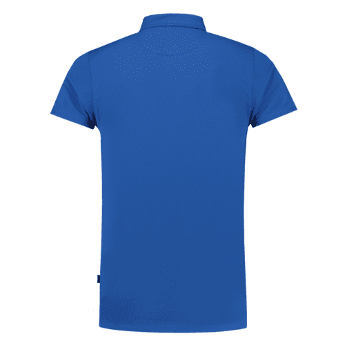 Tricorp poloshirt Cooldry Bamboe fitted - royal blue detail 2