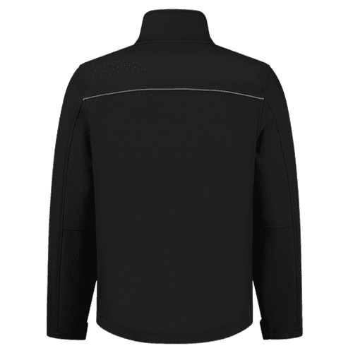 Tricorp soft shell jacket - black detail 2