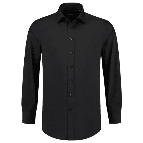 Tricorp overhemd stretch - black detail 2