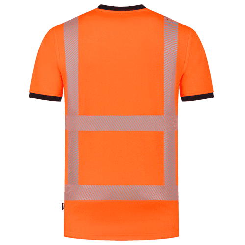 Tricorp T-shirt RWS Revisible - fluor orange detail 2