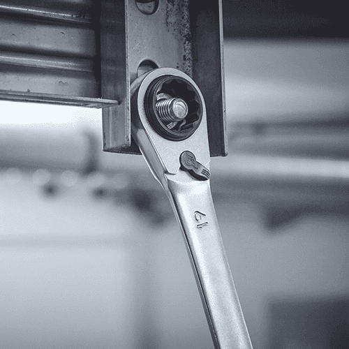 WIHA ringsleutel met ratel, 10/13mm x 17/19mm detail 2