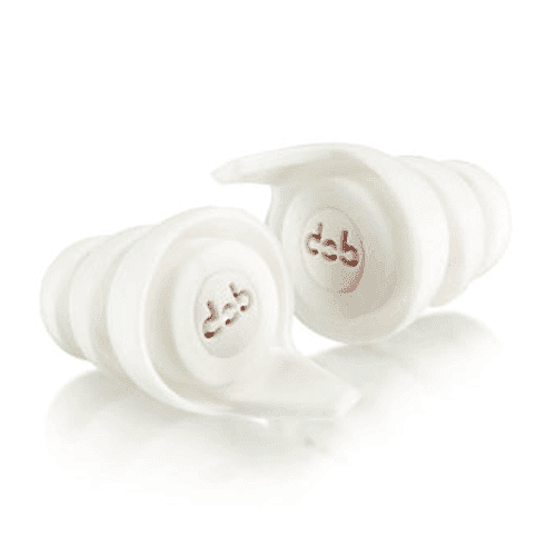 dOb reusable earplug, white series detail 2