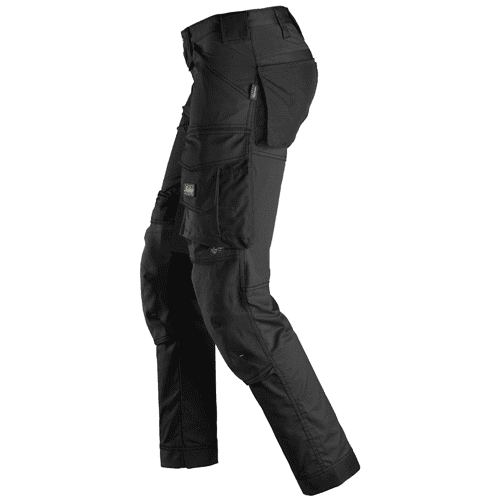 Snickers work trousers AllroundWork stretch 6341 - black detail 3