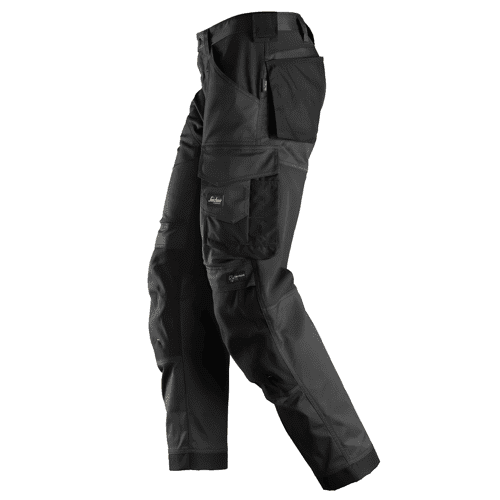 Snickers work trousers AllroundWork stretch loose fit 6351 - black detail 3