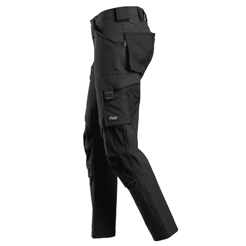 Snickers work trousers Full Stretch 6371 - black detail 3