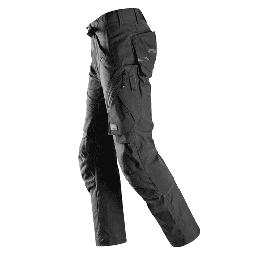 Snickers work trousers+ FlexiWork 6903 - black detail 3