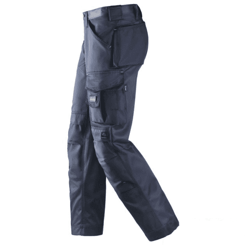Snickers work trousers DuraTwill 3312 - navy detail 3