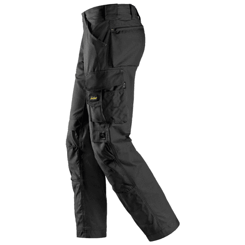 Snickers work trousers Canvas+ 3314 - black detail 3
