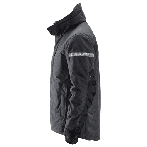 Snickers AllroundWork 37.5® insulated jacket 1100 - steel grey/black detail 3