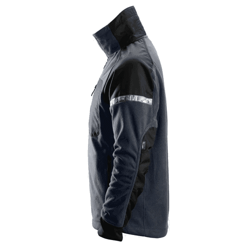 Snickers AllroundWork windproof fleece jacket - navy/black detail 3