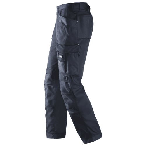 Snickers work trousers CoolTwill 3211 - navy detail 3