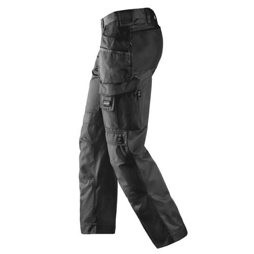 Snickers work trousers DuraTwill 3212 - black detail 3