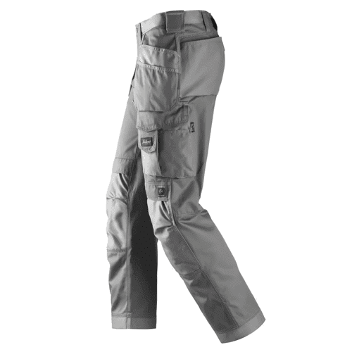 Snickers work trousers DuraTwill 3212 - grey detail 3