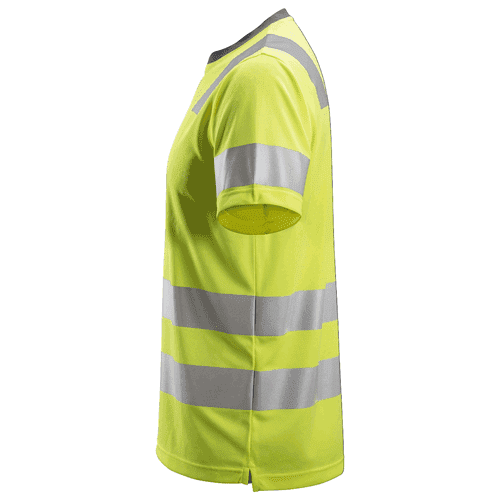 Snickers AllroundWork High Visibility T-shirt 2530 - yellow detail 3
