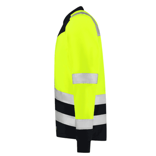 Tricorp softshell High Vis bicolor - fluor yellow-ink detail 3