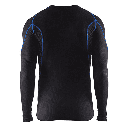 Blåkläder thermal clothing set 6810 light - black/cornflower blue detail 3