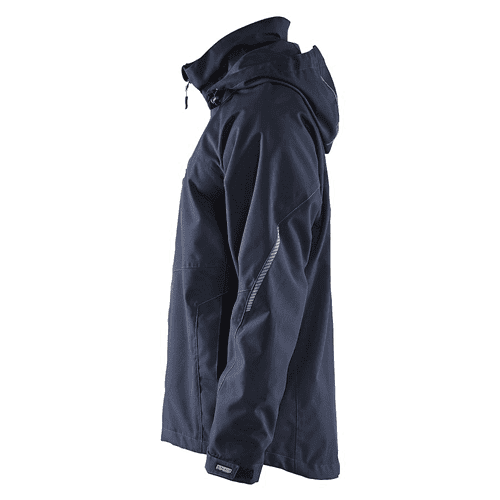 Blåkläder winter jacket lightweight 4890 - dark navy blue/black detail 3