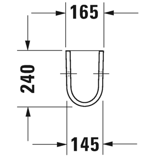 Duravit Starck 3 siphon cap 086517 detail 3