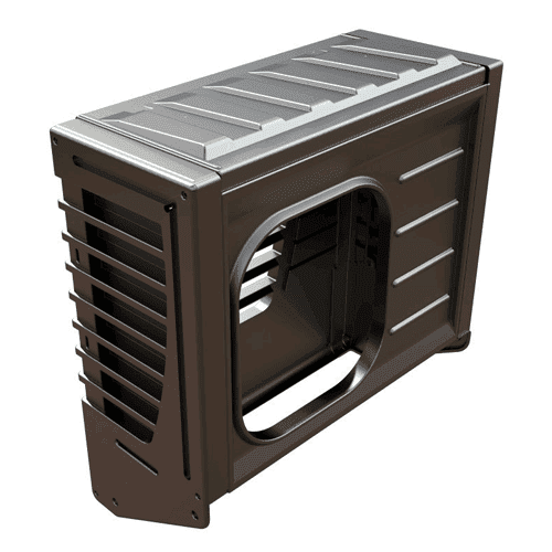 Ubbink Decorio air heat pump casing 30°-55° detail 3