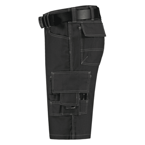 Tricorp short work trousers Canvas TKC2000 - dark grey detail 3