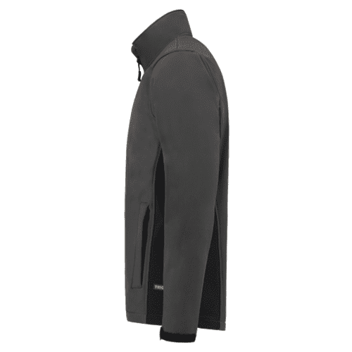 Tricorp soft Shell jacket bi-color - dark grey/black detail 3