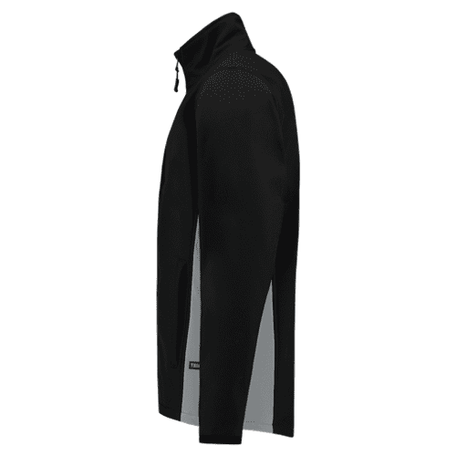 Tricorp soft Shell jacket bi-color - black/grey detail 3