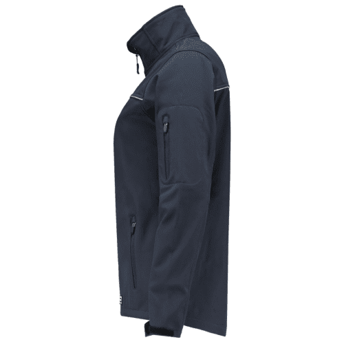 Tricorp women's luxury softshell jacket - navy detail 3