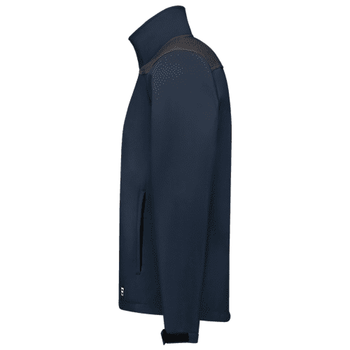 Tricorp softshell jacket Bicolor seams - ink/dark grey detail 3